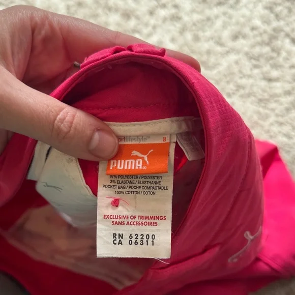 Puma Women's Pink Shorts - Picture 4 of 5